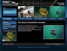 Tablet Screenshot of diving-technologies.de